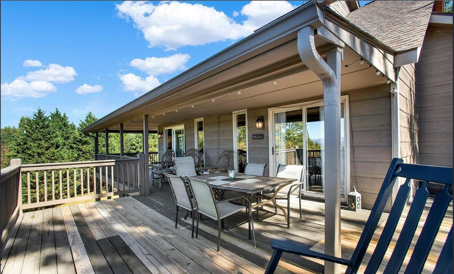 Birds Eye Cabin - Sunset & Starry Retreat Pet Friendly W Private Hottub, Fire Pit And Game Room Ellijay Buitenkant foto