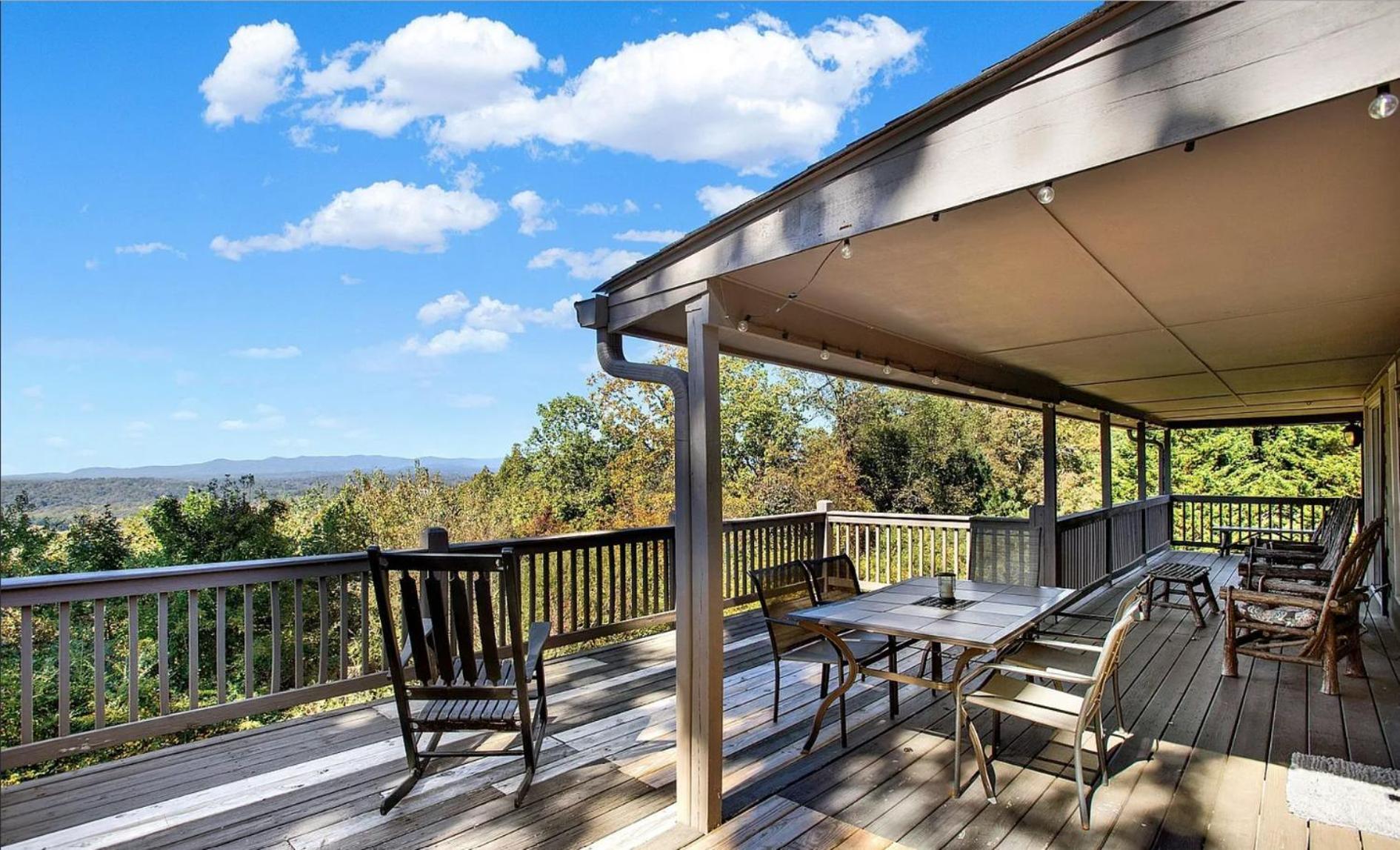 Birds Eye Cabin - Sunset & Starry Retreat Pet Friendly W Private Hottub, Fire Pit And Game Room Ellijay Buitenkant foto